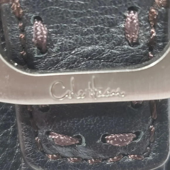 Cole Haan Womans Black  Mini Leather Clutch. - Picture 9 of 13